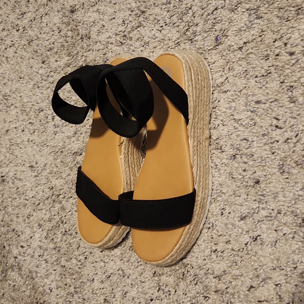 Girl's Espradrille Sandals Size 2